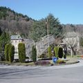 Rond-point à Le Mont Dore