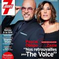 Pascal Obispo & Zazie dans le magazine Télé 7 jours du 27 janvier