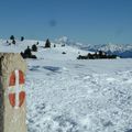 La Croix de l'Alpe, un beau jour de février!