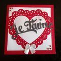 CARTE "JE T'AIME"