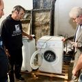 RESSOURCERIE : PAS DE FIN DE CYCLE POUR LES MACHINES A LAVER.