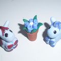 Baby Horse & Unicorn + Plant pot