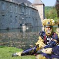 Costumés de Venise aux Jardins d’Annevoie "Belgique 