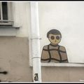 Dans les rues de Montmartre à Paris