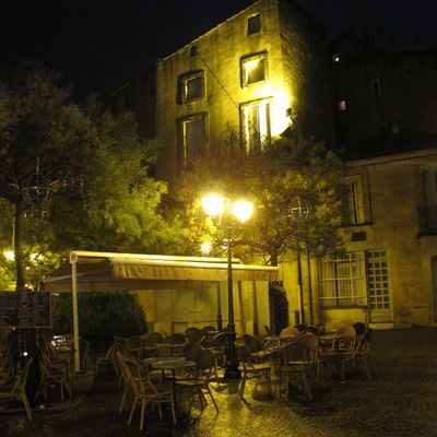 Montpellier by night