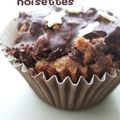 Muffins choco-noisettes