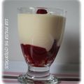 Tiramisu chocolat blanc framboises