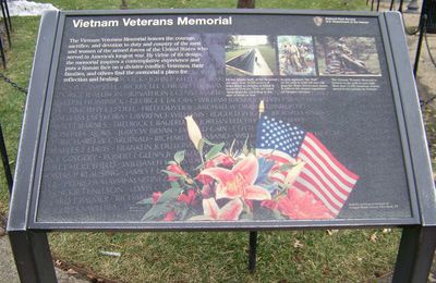 Washington DC ! Le Vietnam Veterans Memorial