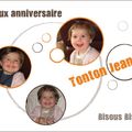 Joyeux anniversaire Tonton Jean-Mi