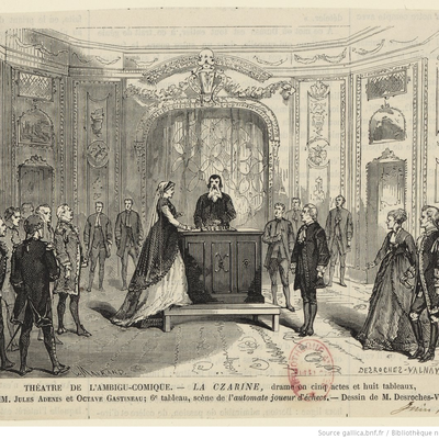 Une machine qui joue aux échecs