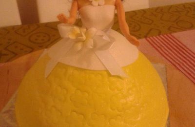 Un gateau princesse pour une petite princesse !!!