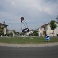 Rond-point à Barbezieux