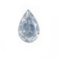 An important unmounted fancy intense blue pear-shaped diamond