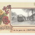 SOUVENIR de la gare de CHATONNAY - Editions JJD - tirage limité - N°2/10