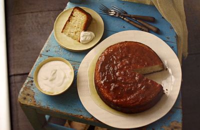 Cake au yogourt et à l'orange comme à Milos