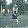 Août 1953 Canada Marilyn joue au golf