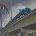 EXPO: SCHUITEN & OBOLENSKY : Trains/* HUBERTY-BREYNE GALLERY / BRUXELLES ; 