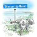 FRIPOUILLE DE HAUT EN BAS- PROCHAINE DEDICACE LE 17 JUILLET A 21H 3O, PLAGE DE THONON, CONFERENCE :SEINS LEMAN AVENIR