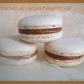 Macarons au caramel beurre salé