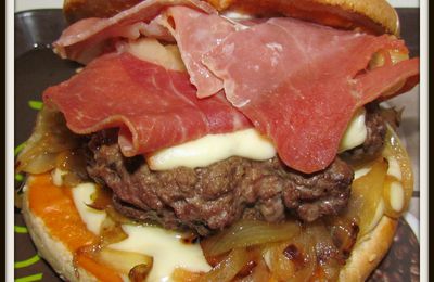 Burger "lendemain de raclette"