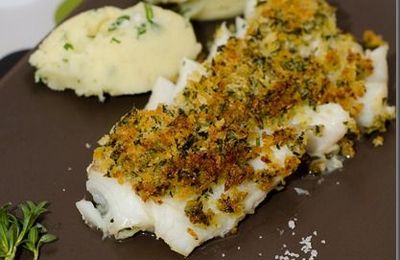 Cabillaud en croute de panko et sarriette
