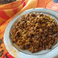 DHAL DE LENTILLES VERTES AUX ÉPICES DOUCES