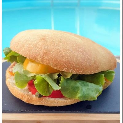 Pan-Bagnat maison(i-Cook'in)