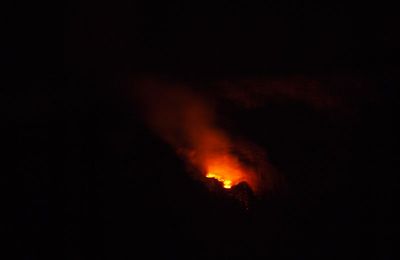 éruption au piton de la fournaise