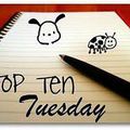 Top ten Tuesday 10/04/12: Les auteurs dont on attend la prochaine sortie