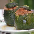 COURGETTES RONDES FARCIES 