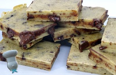 Brownie banane, beurre de cacahuètes