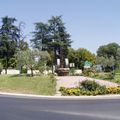 Rond-point à Manosque