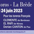 ARÈNES DE LA BRÈDE 2023