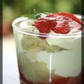 P'tit tiramisu rhubarbe et fraises