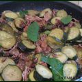 POÊLÉE DE COURGETTES À LA MENTHE