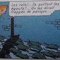 Tintin a peur des souris