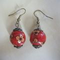 Boucles d'oreilles fleurs