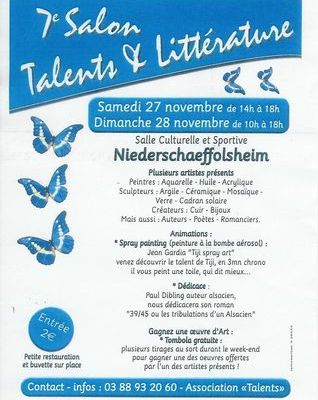 Salon Talents à Niederschaeffolsheim