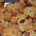 Cookies tomate séchée, chorizo et parmesan