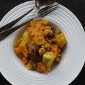 RAGOUT de Poulet Aux Légumes d'Automne et à la Noix de Coco