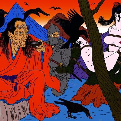 les estampes erotico-horrifiques de toshio saeki