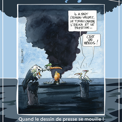 Quand le dessin de presse se mouille au Réservoir du Canal du Midi