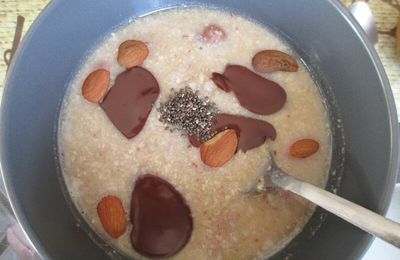 Porridge réconfortant au sarrasin et cacao - Vegan