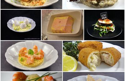 Quelques entrées pour les fêtes 2024