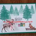 Carte de noël : lot Merry Moose