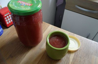 Compote pommes-fraises