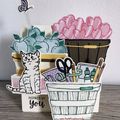 Cheerful Basket et Panier tout plein - Carte