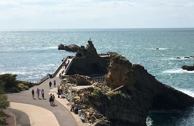 Le Rocher de la vierge de Biarritz