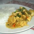 Curry sec de poulet