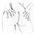 Des fesses et des mains...